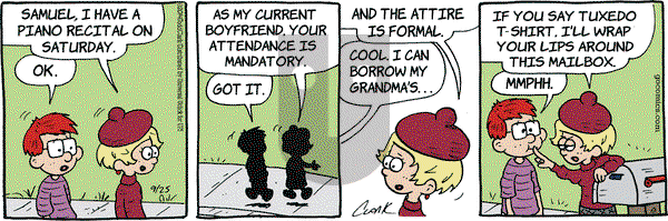 Lola on Thursday September 25, 2014 Comic Strip