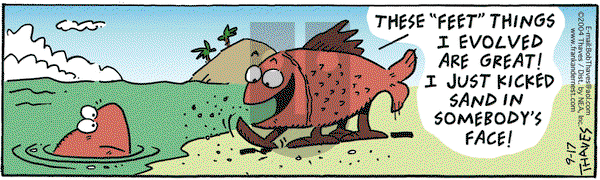 Frank and Ernest on Friday September 17, 2004 Comic Strip