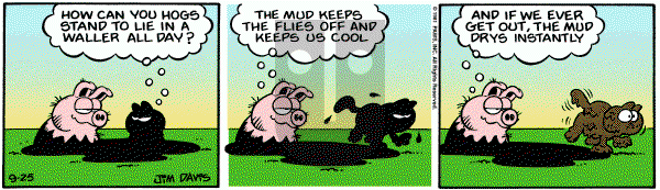Garfield on Friday September 25, 1981 Comic Strip