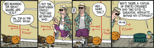 Monty on Saturday September 27, 2014 Comic Strip