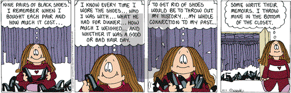 Cathy Classics on Wednesday October 1, 2003 Comic Strip