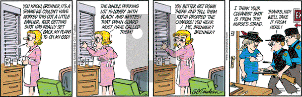 Doonesbury on Thursday April 9, 2015 Comic Strip
