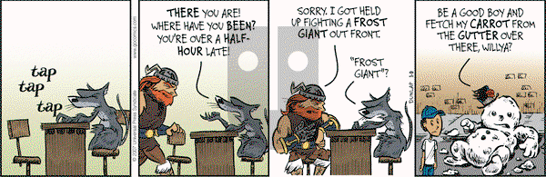 Ink Pen - Monday January 9, 2012 Comic Strip