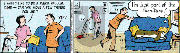 Fred Basset on Friday October 4, 2019 Comic Strip