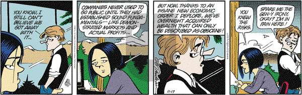 Doonesbury on Wednesday November 17, 1999 Comic Strip