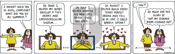 Cathy Classics on Saturday November 3, 2007 Comic Strip