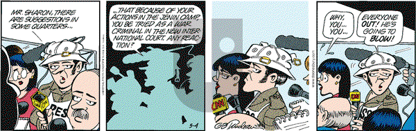 Doonesbury - Saturday May 4, 2002 Comic Strip