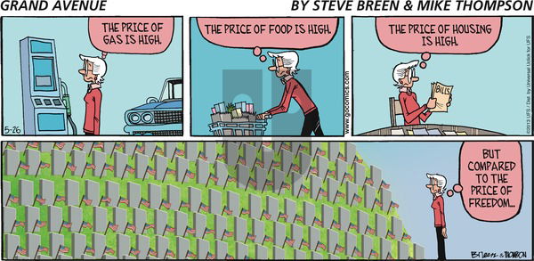 Grand Avenue on Sunday May 26, 2013 Comic Strip