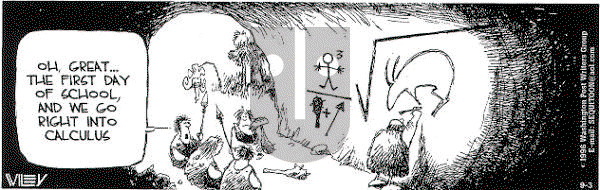 Non Sequitur on Tuesday September 3, 1996 Comic Strip