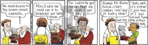 The Elderberries on Friday April 4, 2025 Comic Strip