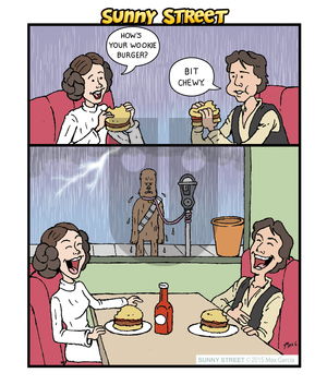 Sunny Street on Tuesday December 15, 2015 Comic Strip
