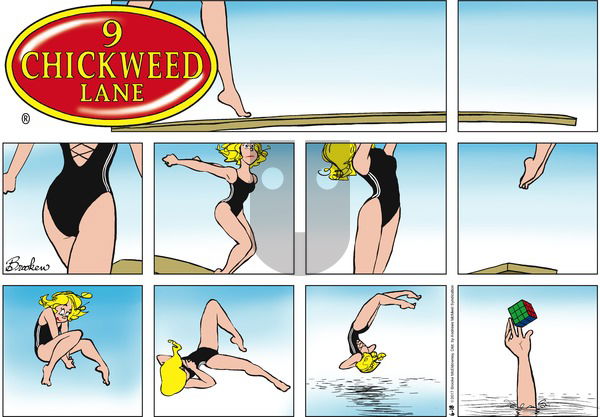 9 Chickweed Lane on Sunday June 18, 2017 Comic Strip