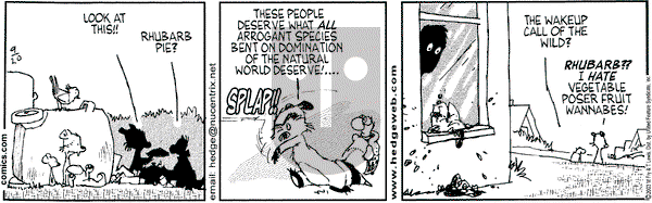 Over the Hedge on Saturday September 20, 2003 Comic Strip
