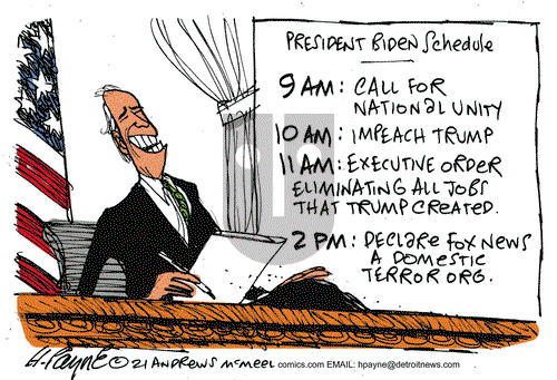 Henry Payne on Friday January 29, 2021 Comic Strip