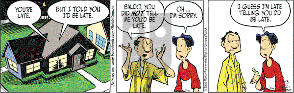 Baldo - Saturday November 13, 2010 Comic Strip