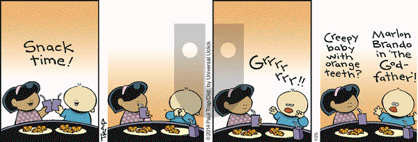 Thatababy on Saturday January 25, 2014 Comic Strip
