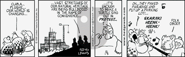Over the Hedge on Thursday August 13, 1998 Comic Strip