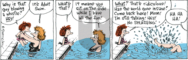 Cul de Sac on Friday July 13, 2018 Comic Strip