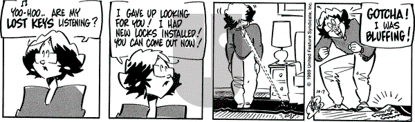 Rose is Rose on Saturday October 7, 1989 Comic Strip