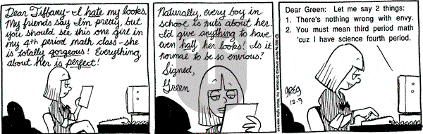 Luann on Wednesday December 9, 1992 Comic Strip