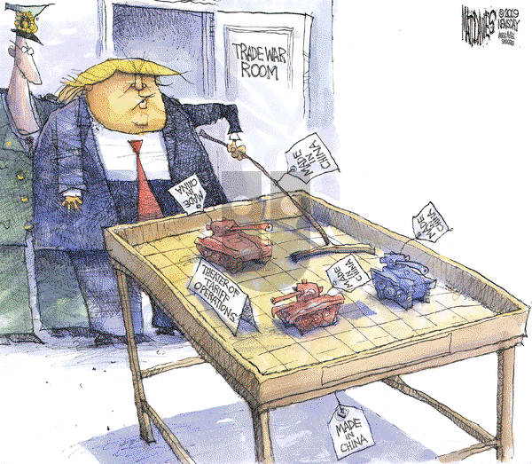 Matt Davies on Tuesday May 14, 2019 Comic Strip