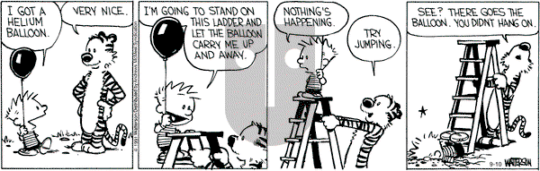 Calvin and Hobbes - Friday September 10, 2021 Comic Strip