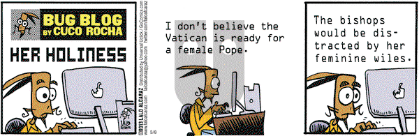 La Cucaracha on Friday March 8, 2013 Comic Strip