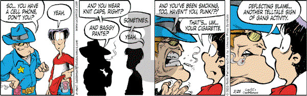 Baldo - Tuesday March 25, 2003 Comic Strip