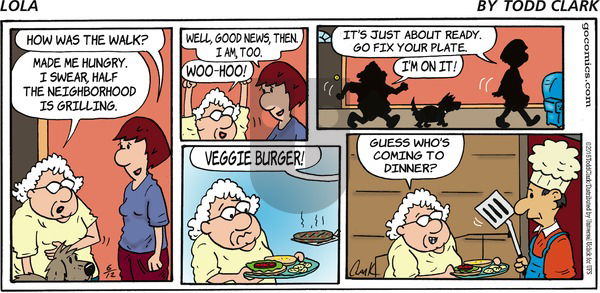 Lola on Sunday June 12, 2016 Comic Strip