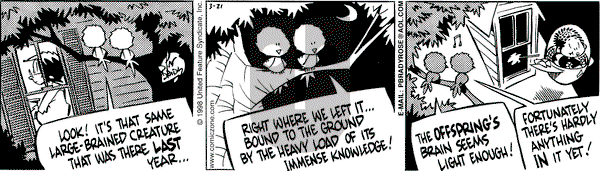 Rose is Rose on Saturday March 21, 1998 Comic Strip