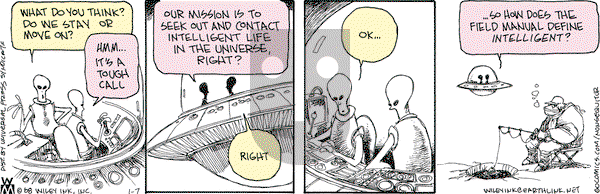 Non Sequitur on Monday January 7, 2008 Comic Strip