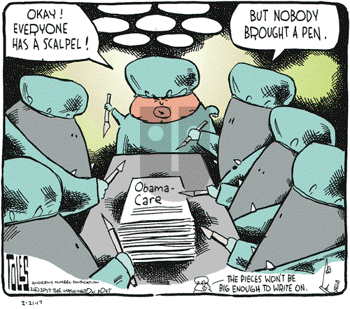 Tom Toles on Tuesday February 21, 2017 Comic Strip