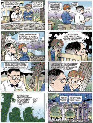 Doonesbury - Sunday July 10, 2005 Comic Strip