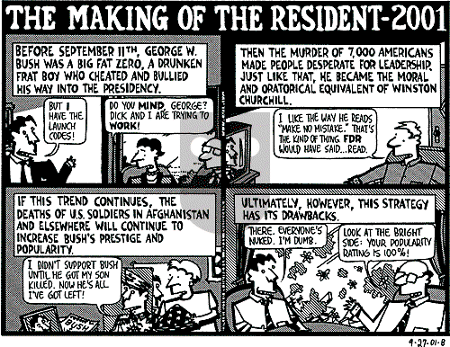 Ted Rall on Saturday September 29, 2001 Comic Strip