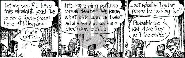 The Elderberries on Thursday February 8, 2007 Comic Strip