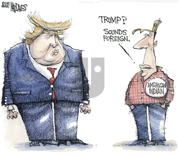 Matt Davies on Monday August 31, 2015 Comic Strip