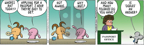 Pearls Before Swine on Thursday August 27, 2015 Comic Strip
