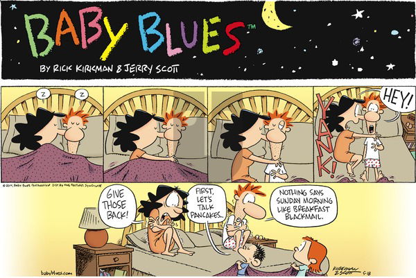 Baby Blues on Sunday May 18, 2014 Comic Strip