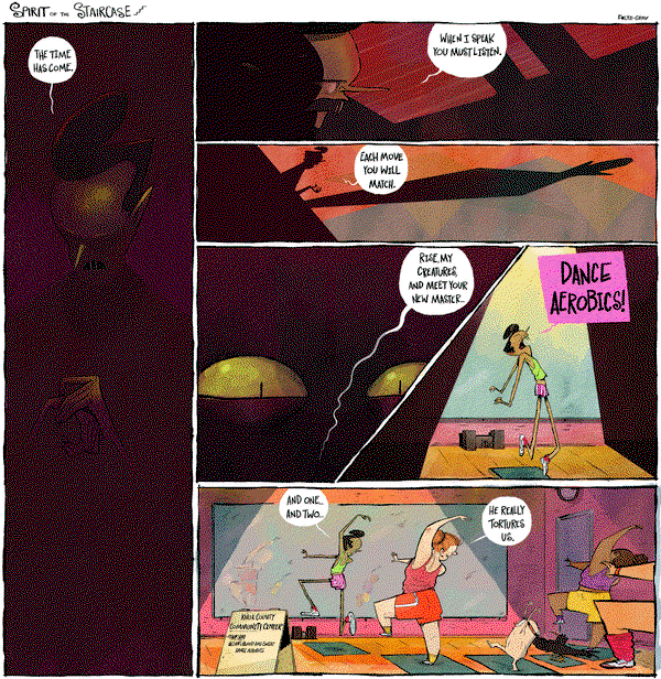 Spirit of the Staircase - Wednesday April 17, 2024 Comic Strip