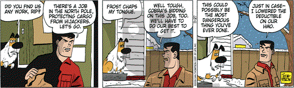 Rip Haywire on Friday November 27, 2009 Comic Strip
