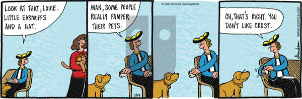Overboard on Friday February 18, 2005 Comic Strip