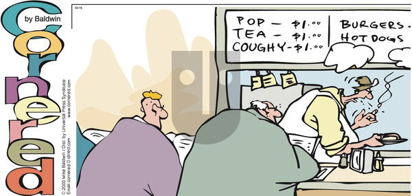 Cornered on Sunday October 15, 2000 Comic Strip