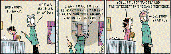 Grand Avenue on Monday November 18, 2024 Comic Strip