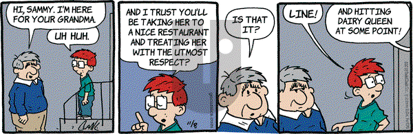 Lola on Thursday November 8, 2018 Comic Strip