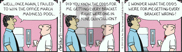The Born Loser on Tuesday April 7, 2015 Comic Strip