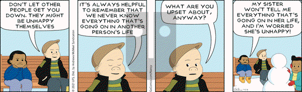 Nancy on Tuesday January 12, 2021 Comic Strip
