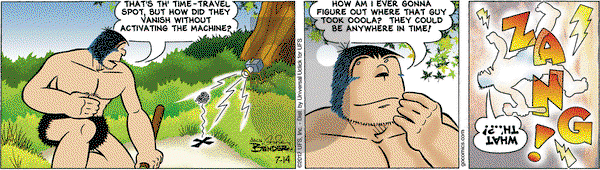 Alley Oop on Saturday July 14, 2012 Comic Strip