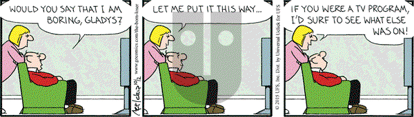 The Born Loser on Friday October 2, 2015 Comic Strip