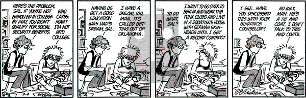 Doonesbury on Thursday March 4, 1982 Comic Strip