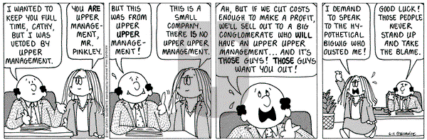 Cathy Classics on Wednesday June 11, 1997 Comic Strip